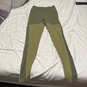 Gymshark dynamic leggings nikki blackketter collection dark olive marl